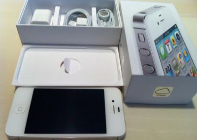 Лот: 4989227. Фото: 1. Apple iPhone 4s 64Gb (white) белый... Смартфоны