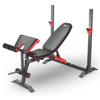 Лот: 24383956. Фото: 1. Скамья силовая со стойками UnixFit... Силовые, скамьи, стойки