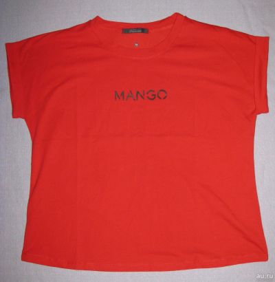 Лот: 17775048. Фото: 1. футболка хлопок mango 50 размер... Футболки, топы и майки