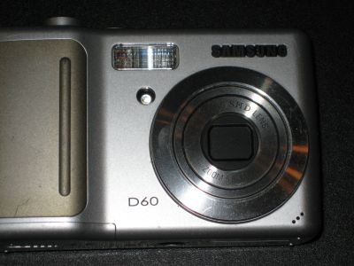 Лот: 16183824. Фото: 1. Цифровой фотоаппарат Samsung D-60... Цифровые компактные