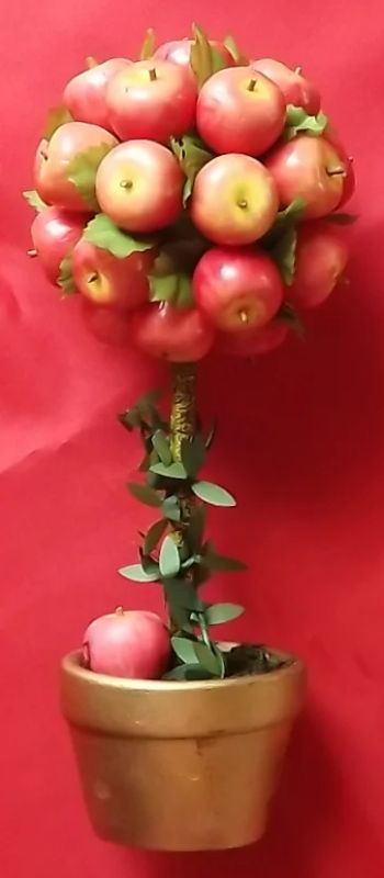 Лот: 19166903. Фото: 1. (№3978-И-421) яблоня в горшочке. Сувенирные мелочи