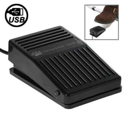 Лот: 3080315. Фото: 1. USB Foot Switch педаль универсальная... Рули, джойстики