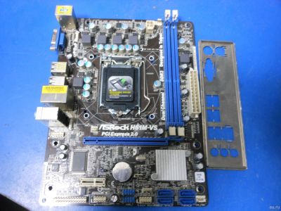 Лот: 13557615. Фото: 1. Материнская плата 1155 AsRock... Материнские платы