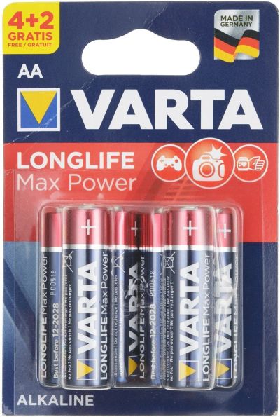 Лот: 14651197. Фото: 1. Батарейки AAA(LR03) VARTA LongLife... Батарейки, аккумуляторы, элементы питания