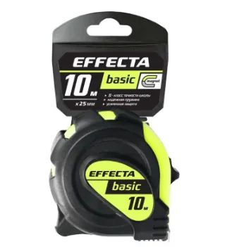 Лот: 21727313. Фото: 1. Рулетка с магнитом Effecta Basic... Ручной инструмент