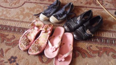 Лот: 9217363. Фото: 1. обувь на девочку 5-8 лет или обмен... Другое (обувь)