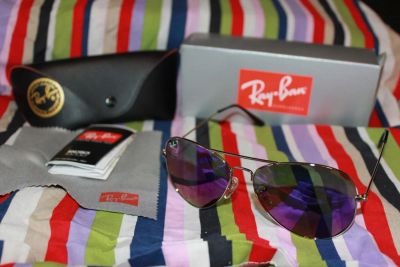 Лот: 4013558. Фото: 1. Очки Ray Ban Aviator ультратонкое... Очки солнцезащитные