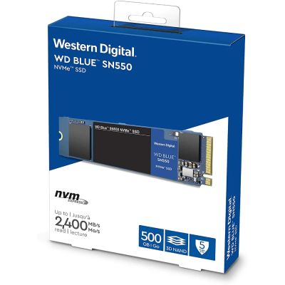 Лот: 18416455. Фото: 1. SSD M.2 WD Blue SN500 512GB [WDS500G2B0C... SSD-накопители