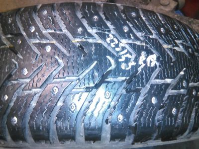 Лот: 11178118. Фото: 1. 225/55 R19 Nokian H-8 одно. Шины
