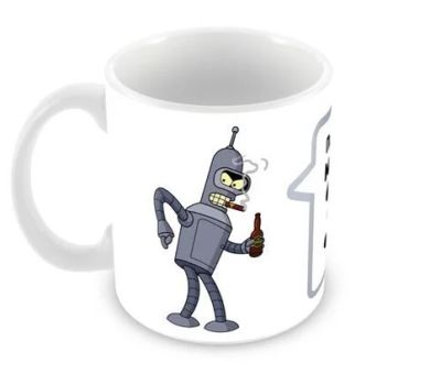 Лот: 10623562. Фото: 1. Кружка Futurama 004020003. Другое (коллекционирование, моделизм)