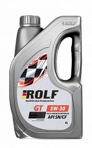 Лот: 18631234. Фото: 1. Масло моторное ROLF GT 5w30 SN... Масла, жидкости