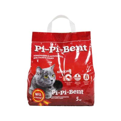 Лот: 10406594. Фото: 1. Наполнитель pi-pi-bent для кошек... Миски, лотки, наполнители