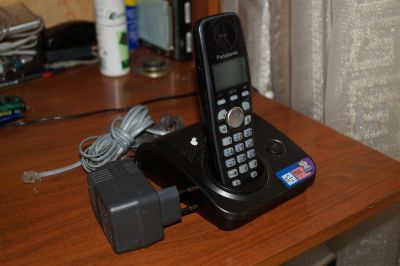 Лот: 3533234. Фото: 1. Радиотелефон Panasonic KX-TG7205RU. DECT и радиотелефоны