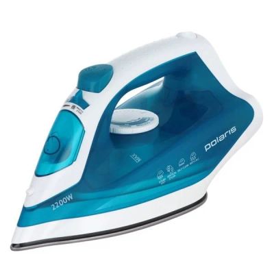 Лот: 13413153. Фото: 1. Утюг POLARIS PIR 2285K Голубой. Утюги, парогенераторы, отпариватели