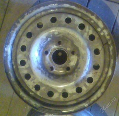 Лот: 1224001. Фото: 1. Волговский диск r15 5х108 3шт. Диски