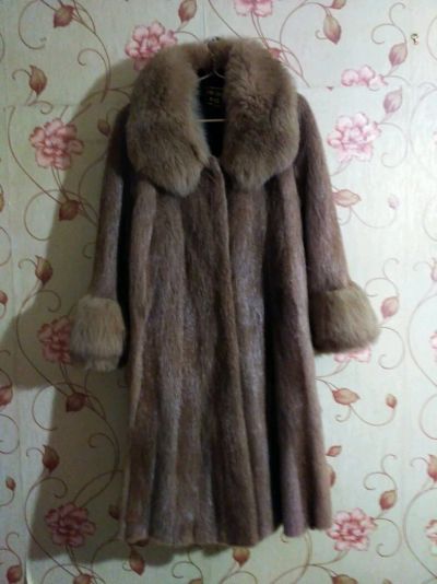 Лот: 12392134. Фото: 1. Шуба нутрия отличное состояние. Верхняя одежда