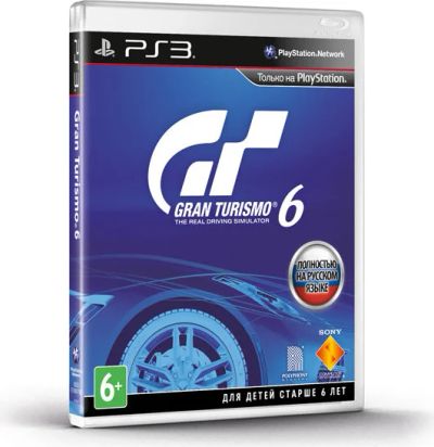 Лот: 10680593. Фото: 1. Gran turismo 6 для для PlayStation3... Игры для консолей