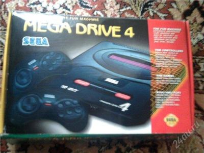 Лот: 1014654. Фото: 1. sega mega drive 4. с рубля!!!. Игровые приставки, консоли