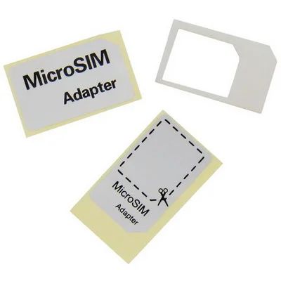 Лот: 3173790. Фото: 1. Переходник адаптер с Micro SIM... Другое (смартфоны, связь, навигация)