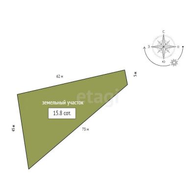 Лот: 24985836. Фото: 1. Продам участок 15.8 сот. Новосибирское... Земельные участки