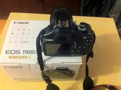 Лот: 2852570. Фото: 1. Canon EOS 1100D. Цифровые зеркальные