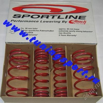 Лот: 1614671. Фото: 1. Пружины на ваз пп. eibach sportline... Ходовая, подвеска, рулевое управление