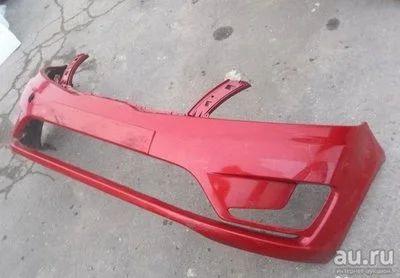 Лот: 13325375. Фото: 1. Бампер Kia Rio передний 11-15... Кузов