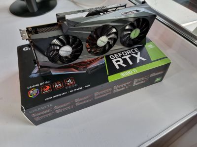 Лот: 19614883. Фото: 1. Видеокарта Gigabyte GeForce RTX... Видеокарты
