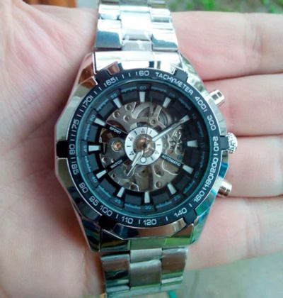 Лот: 10732362. Фото: 1. Стильные часы Winner Luxury (Оригинал... Оригинальные наручные часы