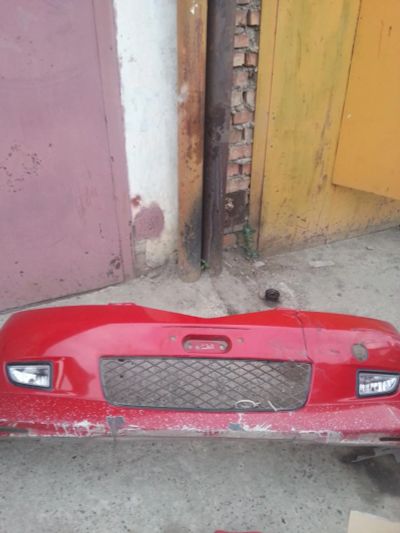 Лот: 7453903. Фото: 1. Бампер передний mazda demio DY5W. Кузов