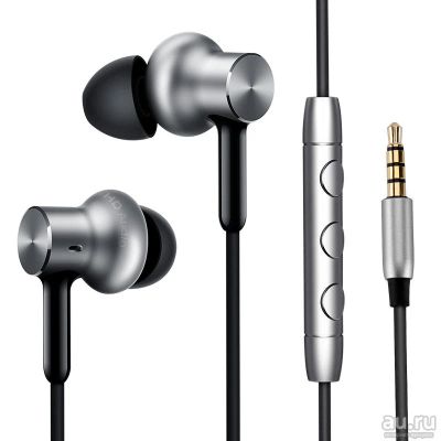 Лот: 11039084. Фото: 1. Наушники Xiaomi Mi In-Ear Headphones... Красноярск