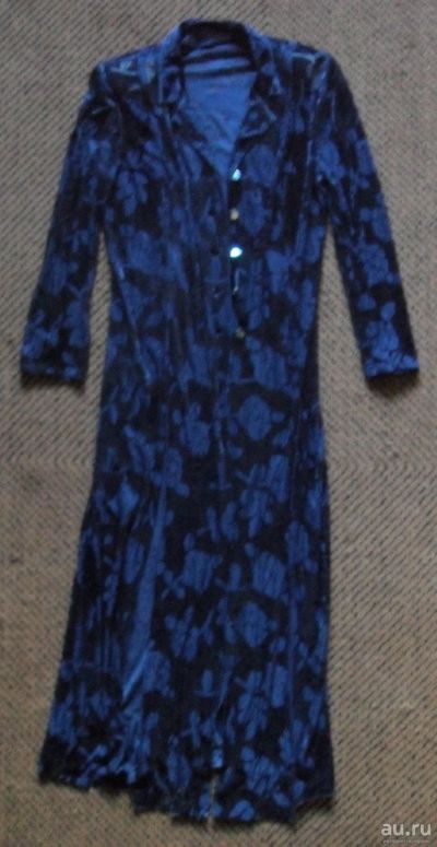 Лот: 15990171. Фото: 1. 03 Платье вечернее темно-синее. Платья