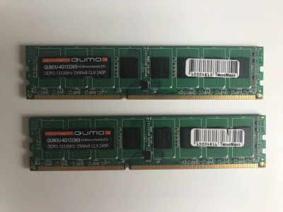 Лот: 12337962. Фото: 1. Память оперативная ОЗУ DDR3 1333... Оперативная память