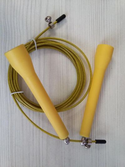 Лот: 8895153. Фото: 1. Скакалка «yellow» crossfit | скоростная... Другое (спортивные товары)