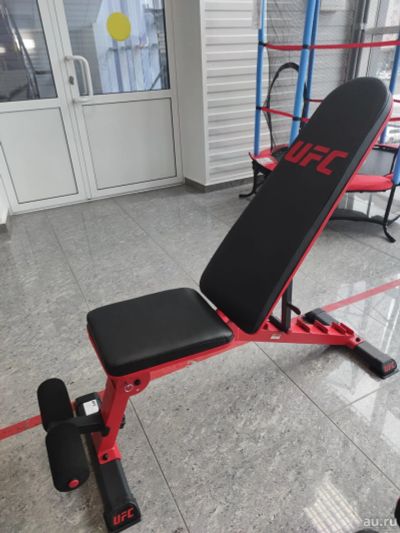 Лот: 18113503. Фото: 1. Скамья универсальная UFC Folding... Силовые, скамьи, стойки