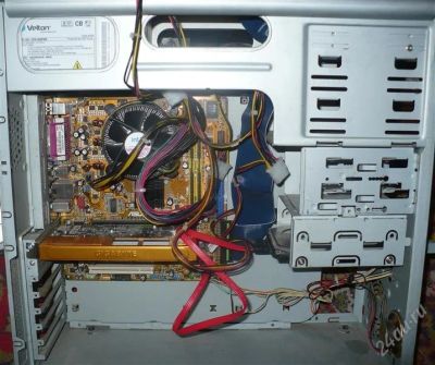 Лот: 741025. Фото: 1. Компьютер студента2! ASUS p5vd2-mx... Компьютеры в сборе