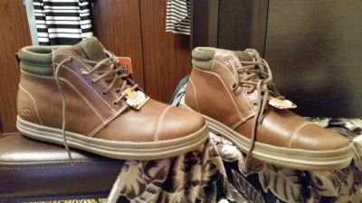 Лот: 6168792. Фото: 1. Ботинки Skechers relaxed fit memory... Ботинки, полуботинки