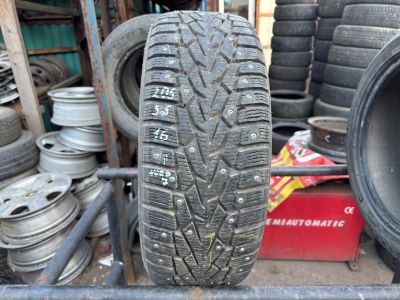 Лот: 25378223. Фото: 1. (1шт) 205-55-16 Nokian Nordman... Шины