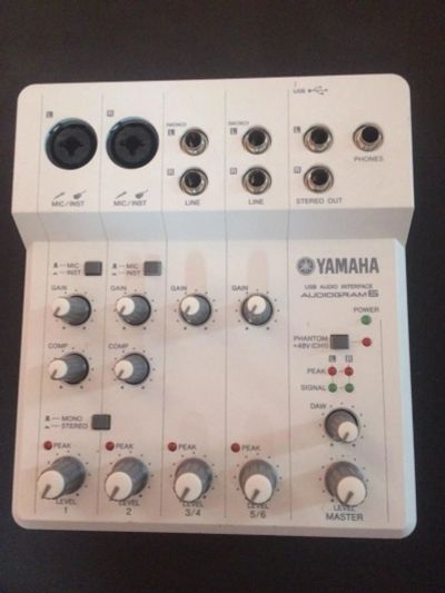 Лот: 9853655. Фото: 1. Звуковая карта Yamaha Audiogram... Микшеры, предусилители, микрофонные эффекты