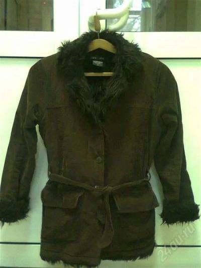 Лот: 2731040. Фото: 1. Вельветовая куртка на искусственном... Верхняя одежда