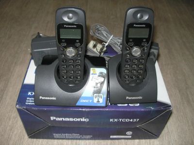 Лот: 7541361. Фото: 1. Радиотелефон Panasonic KX-TCD... DECT и радиотелефоны