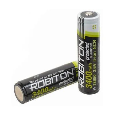Лот: 21514462. Фото: 1. АКБ Li-ion 18650 3400mAh защита... Батарейки, аккумуляторы, элементы питания