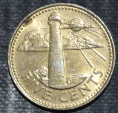 Лот: 16230290. Фото: 1. Экзотика с рубля (23205) Барбадос. Остальные страны