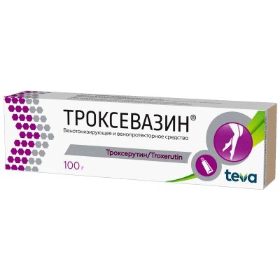 Лот: 23733356. Фото: 1. Троксевазин 2% гель для наружного... Лекарства