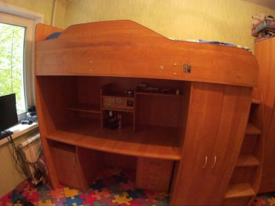 Лот: 8018641. Фото: 1. Кровать чердак. Детские кровати и кроватки