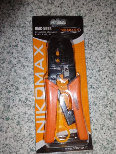 Лот: 7193106. Фото: 1. Устройство обжимное Nikomax NMC-568R... Другое (сетевые устройства)