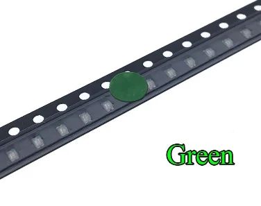 Лот: 16320909. Фото: 1. 0805 SMD LED светодиод RED; GREEN. Светодиоды