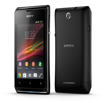 Лот: 4741945. Фото: 1. Sony C1505 Xperia E black. Смартфоны