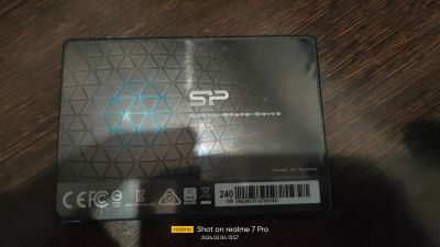 Лот: 21444188. Фото: 1. SSD 240Gb не форматируется с рубля. SSD-накопители
