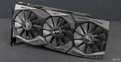 Лот: 13207862. Фото: 1. Asus GeForce GTX 1080 Strix 8... Видеокарты